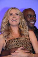 Heidi Klum mit Bruce Darnell, Foto/Copyright: Ute Glaser